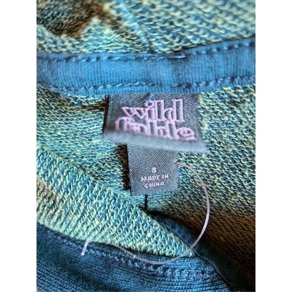 WILD FABLE Green Hoodie Sweatshirt Unisex NWOT size small - Picture 3 of 4
